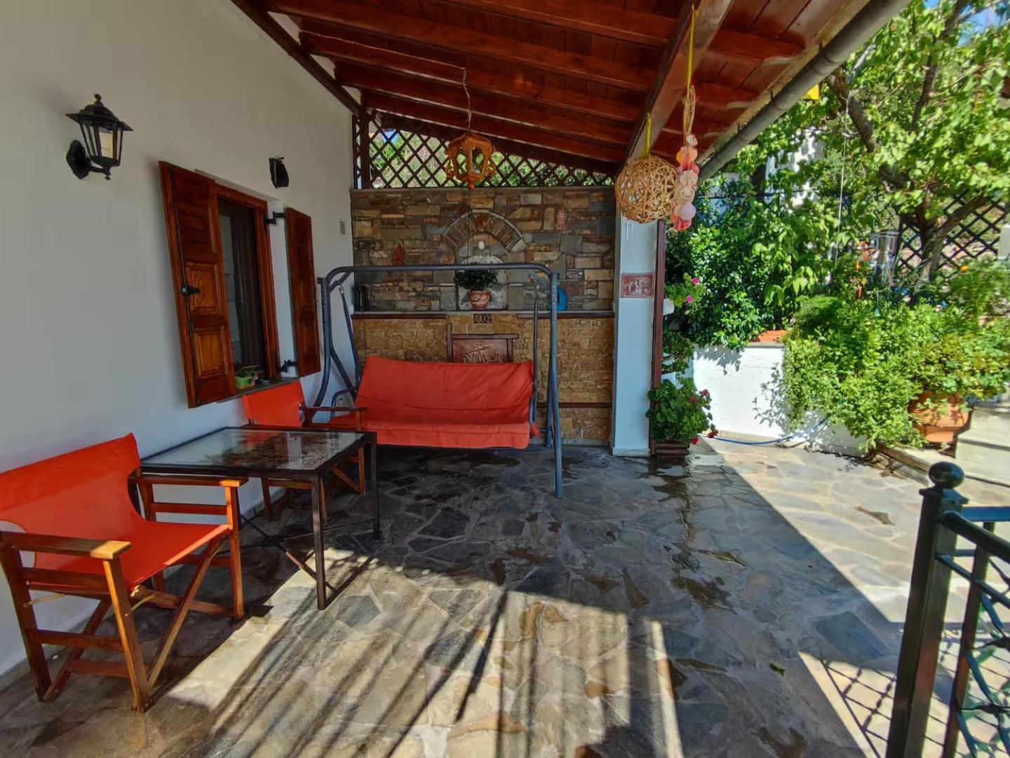 The Pagasetic Balcony - Magestic Sea Cottage Волос Екстер'єр фото